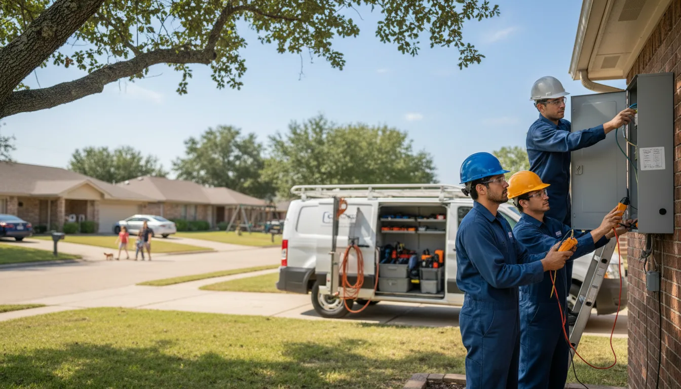 Certified electrician providing emergency electrical services in Iuka, MS